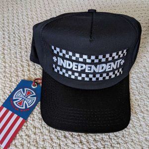 Independent – Finish Line Black Twill Hat