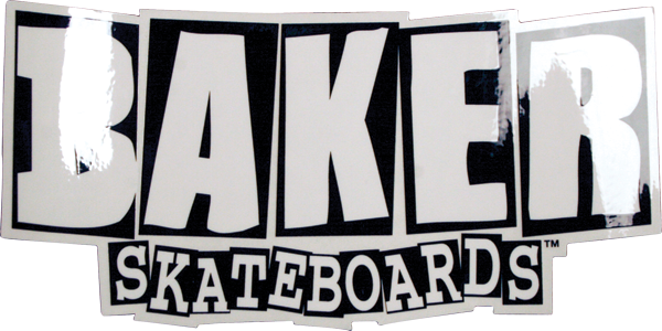 Baker Skateboards Sticker 5 inch