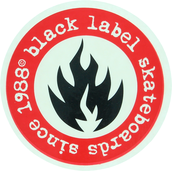 Black Label Since 88 Sticker-labeldecal