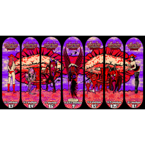 Conspiracy Skateboards 20th Anniversary 7 Deck Set