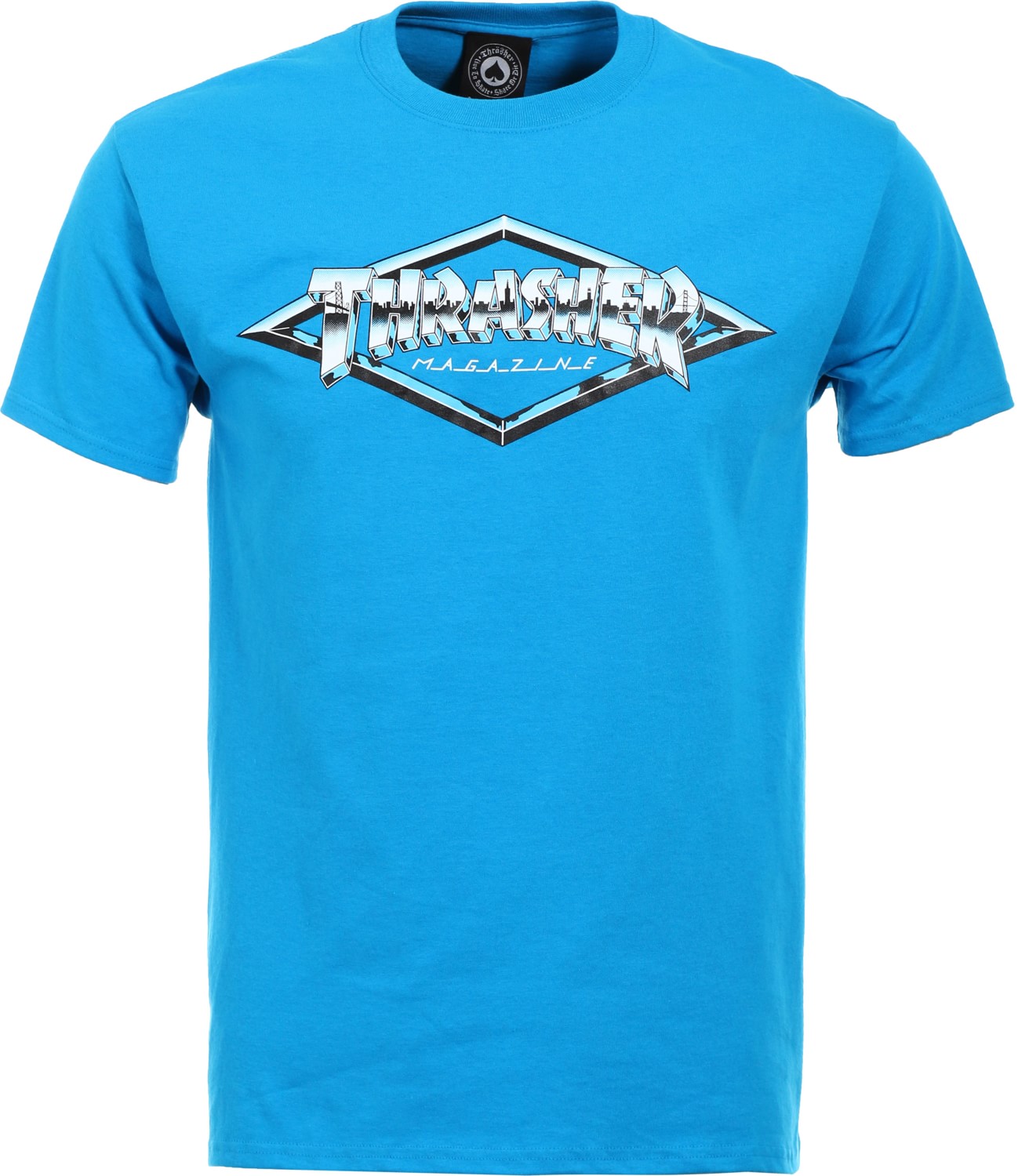 Thrasher Diamond Emblem T-shirt-diamond-emblem-t-shirt-sapphire