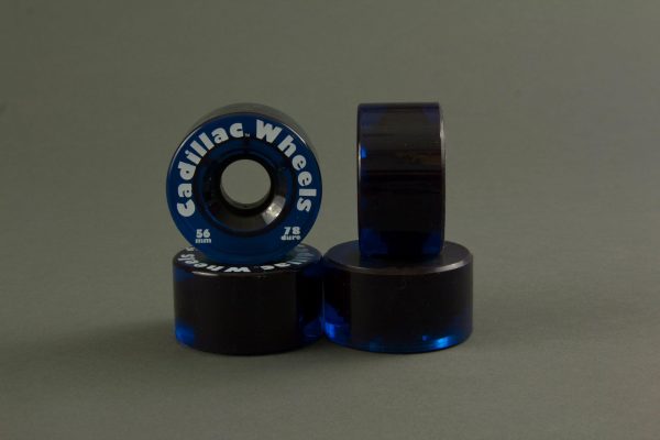 Cadillac Skateboard Wheels - Blue Color 56mm