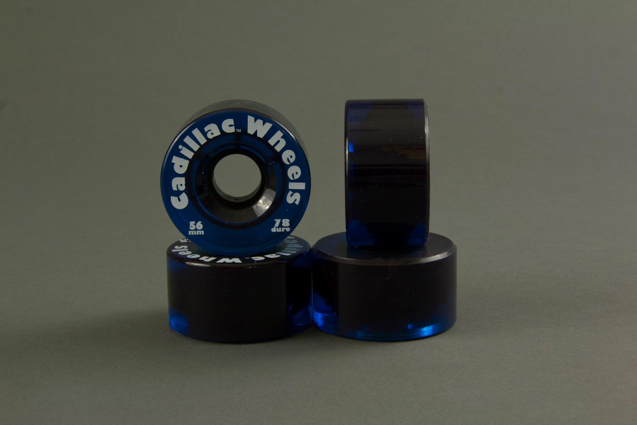 Cadillac Skateboard Wheels – Blue Color 56mm-wheels-blue
