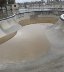 Pedlow Skatepark Flooded