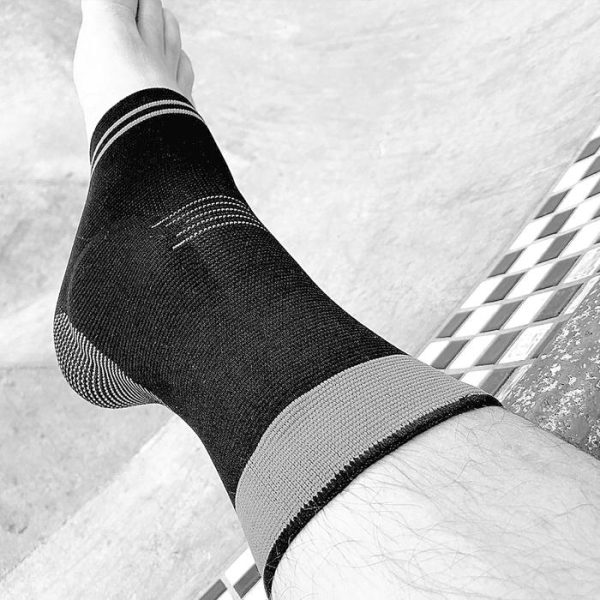 Old Bones Therapy Ankle Compression Sleeve - Knitted Compression Support Sleeve