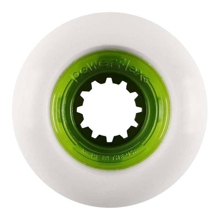 Powerflex RockCandy Skateboard Wheels 56mm Green