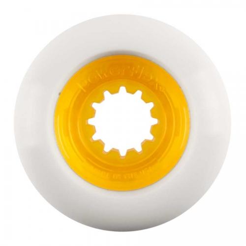 Powerflex RockCandy Skateboard Wheels 56mm yellow