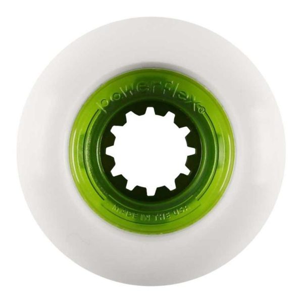 Powerflex RockCandy Skateboard Wheels 58mm Green