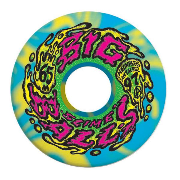 Slimeballs - Big Balls Blue & Yellow Swirl