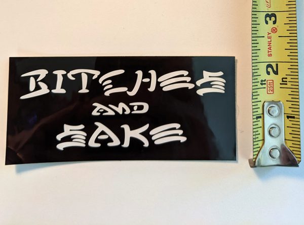 Hookups - Bitches and Sake Sticker