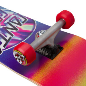Iridescent Dot Large Santa Cruz Skateboard Complete