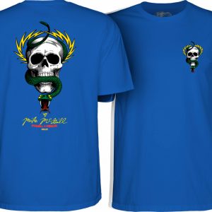 Powell Peralta – Mike McGill Skull & Snake T-shirt Blue