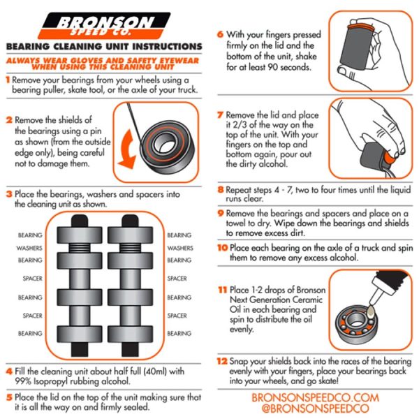 Bronson Speed Co - Bearing Cleaning Unit