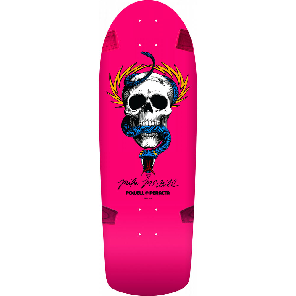 Powell Peralta – McGill Skull and Snake Skateboard Deck Pink