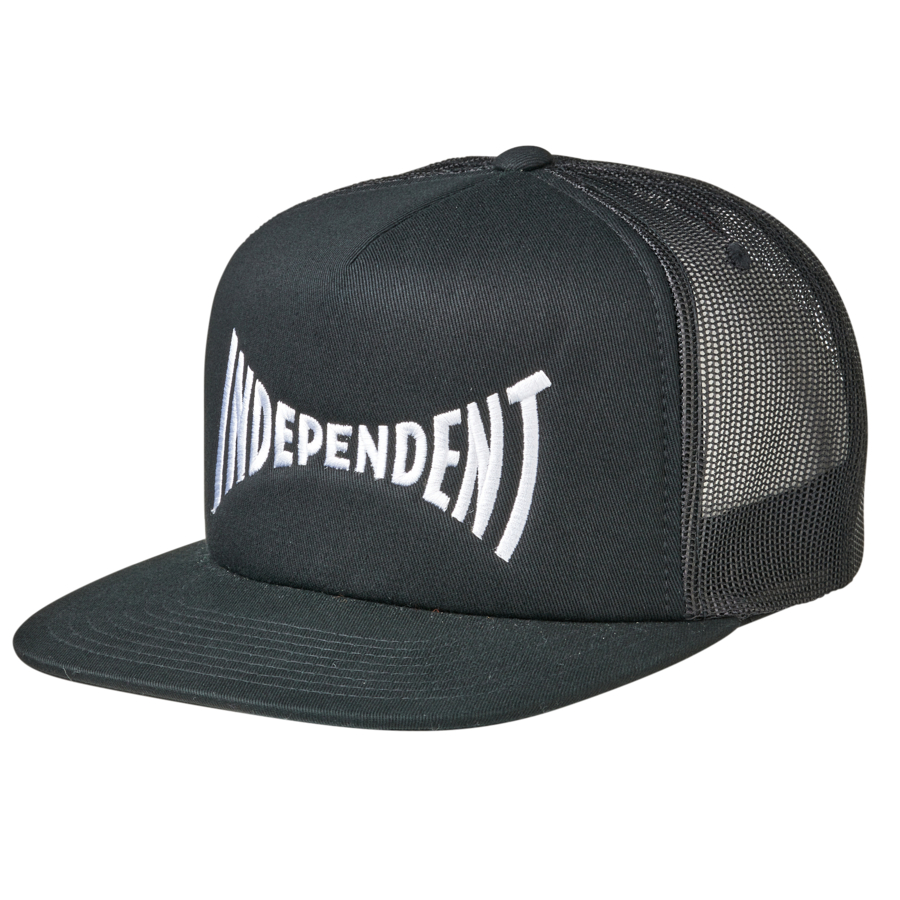 Independent – Span Mesh Trucker Hat Black