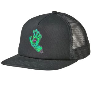 Santa Cruz - Obscure Hand Trucker Mid Hat Black