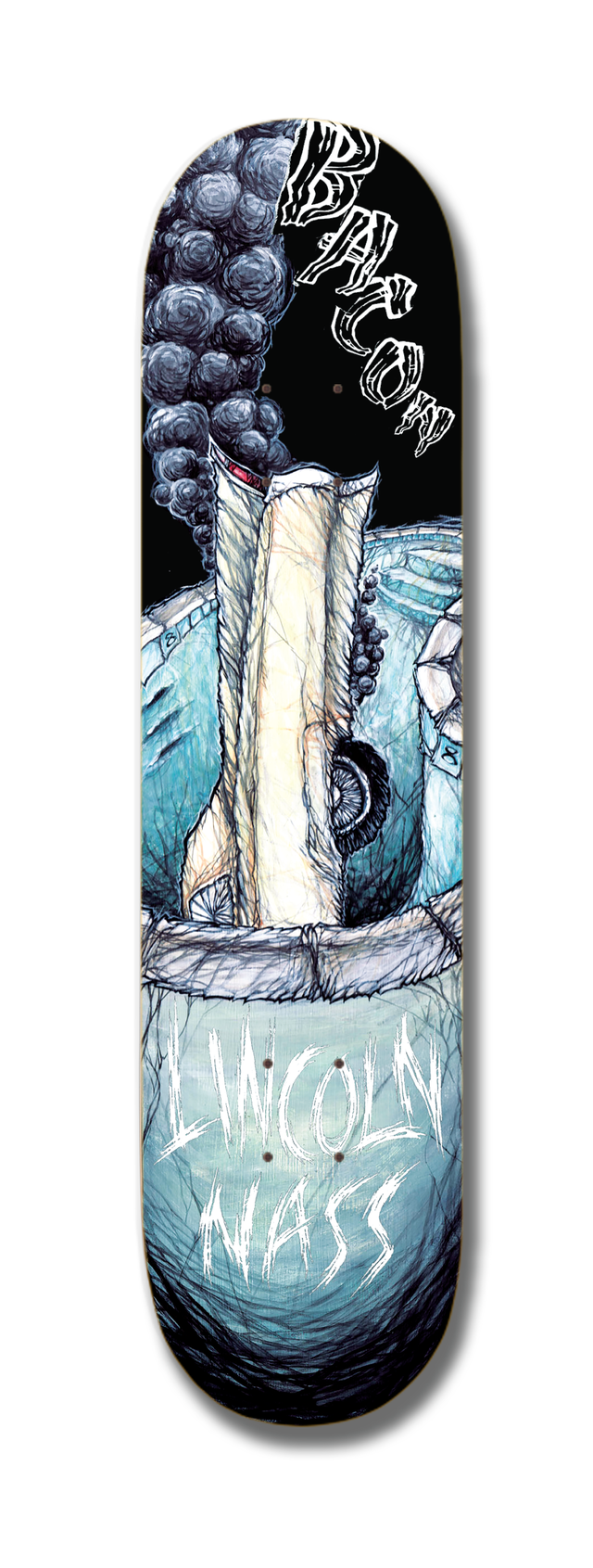 Bacon Skateboards – Lincoln Nass Vagabond Deck 8.5in
