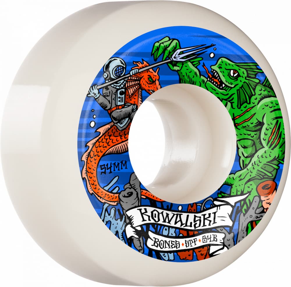 BONES WHEELS SPF –  Kowalski Kraken 54mm Pro Skateboard Wheel