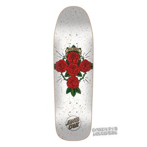 Santa Cruz – Eric Dressen Rose Cross Shaped Skateboard Deck