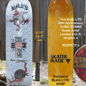 Skater Made – Eric Dressen Guest Artist ‘Toshi Scribe’ Deck