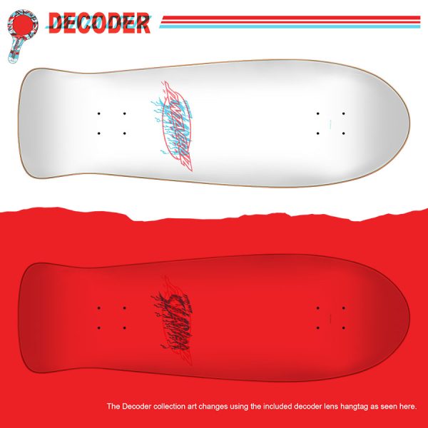 Santa Cruz - Keith Meek Slasher Decoder Reissue Skateboard Deck