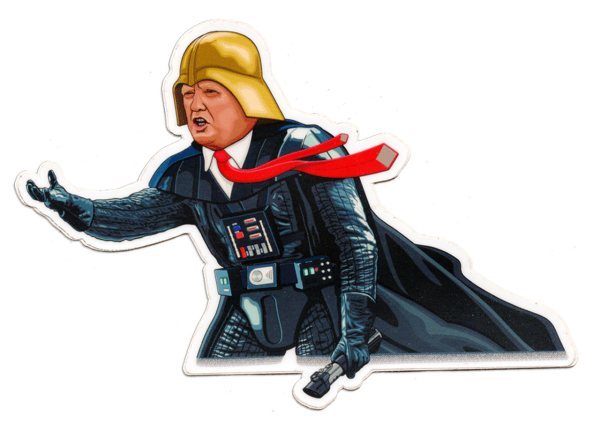 Commonwealth - Donald "Darth Idious" Trump Vader Sticker