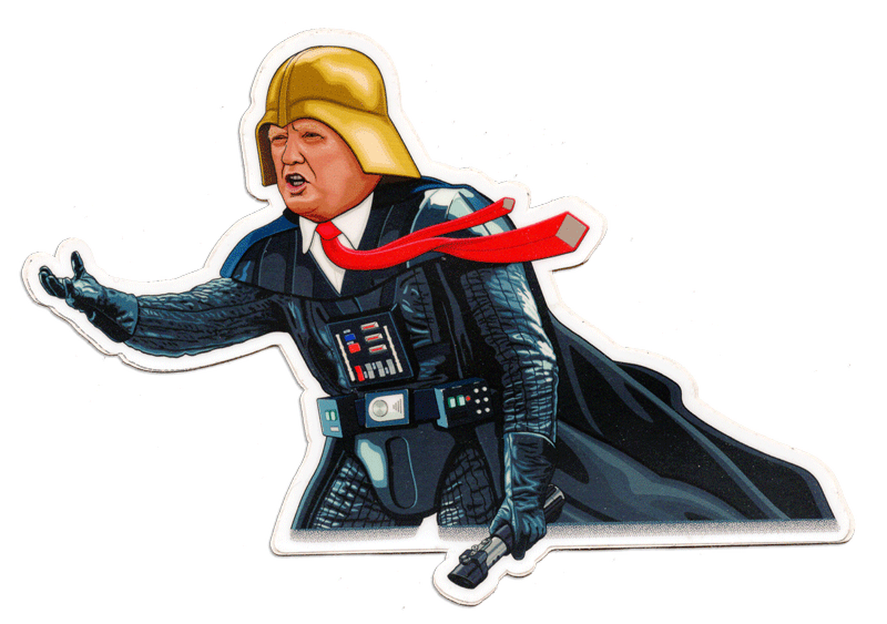 Commonwealth – Donald “Darth Idious” Trump Vader Sticker