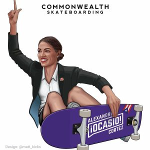 Commonwealth - Frontside AOC Sticker