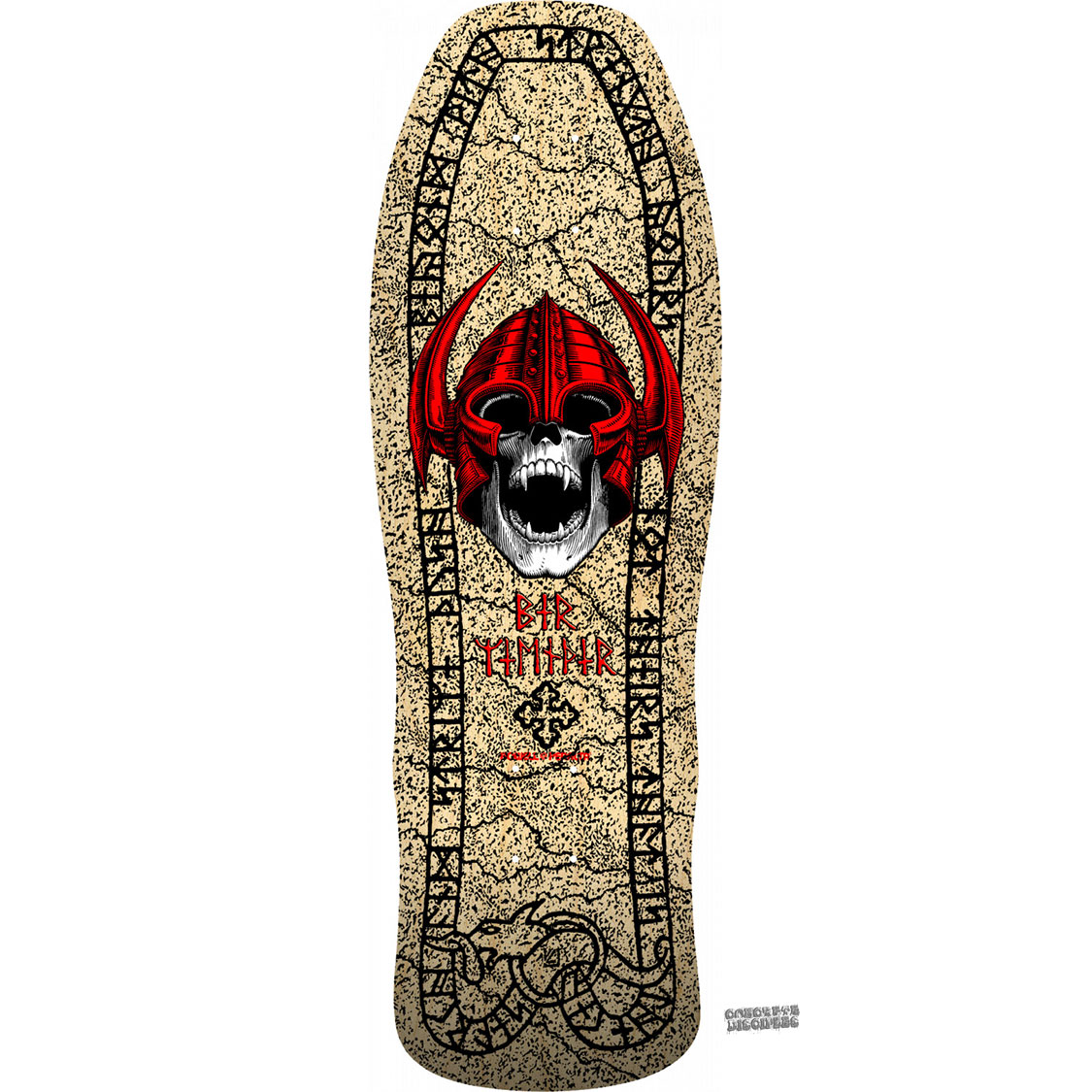 Powell Peralta – Per Welinder Nordic Skull Skateboard Deck Natural