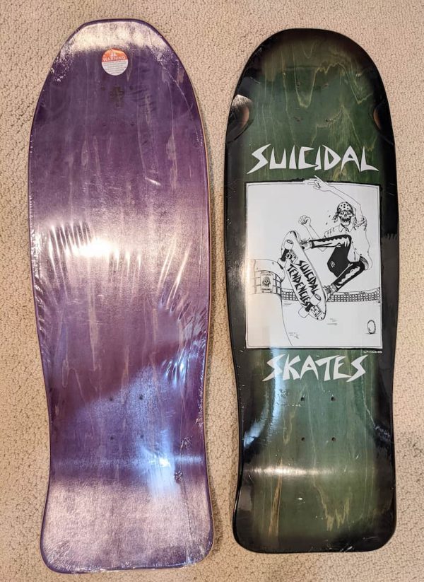 Suicidal Skates (Dogtown) Pool skater ReIssue Deck 10.125