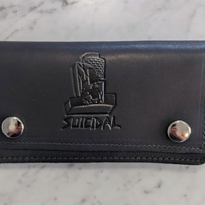 Suicidal Large Leather Chain Wallet