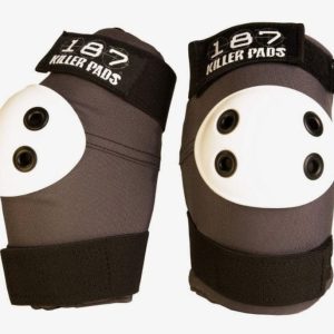 187 Killer Pads – Elbow Grey with White Cap