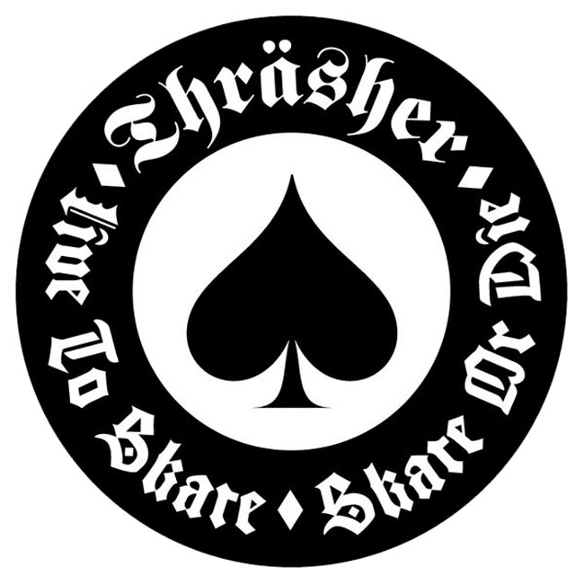 THRASHER Magazine Skateboarding Logo Sticker 6 x 2.5" Decal 