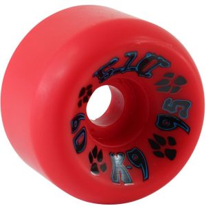 DOGTOWN K-9 60mm Wheels 95a Red