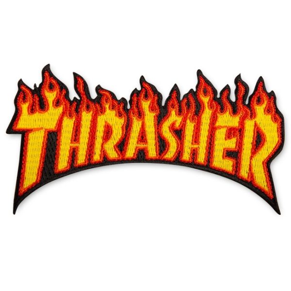 Thrasher Magazine - Flame Logo Patch