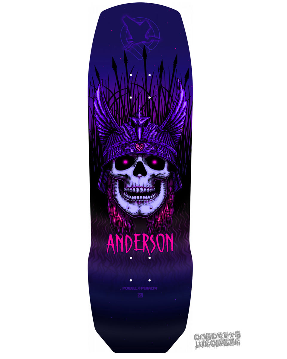 Powell Peralta Anderson Heron 7-Ply Skateboard Deck 8.45