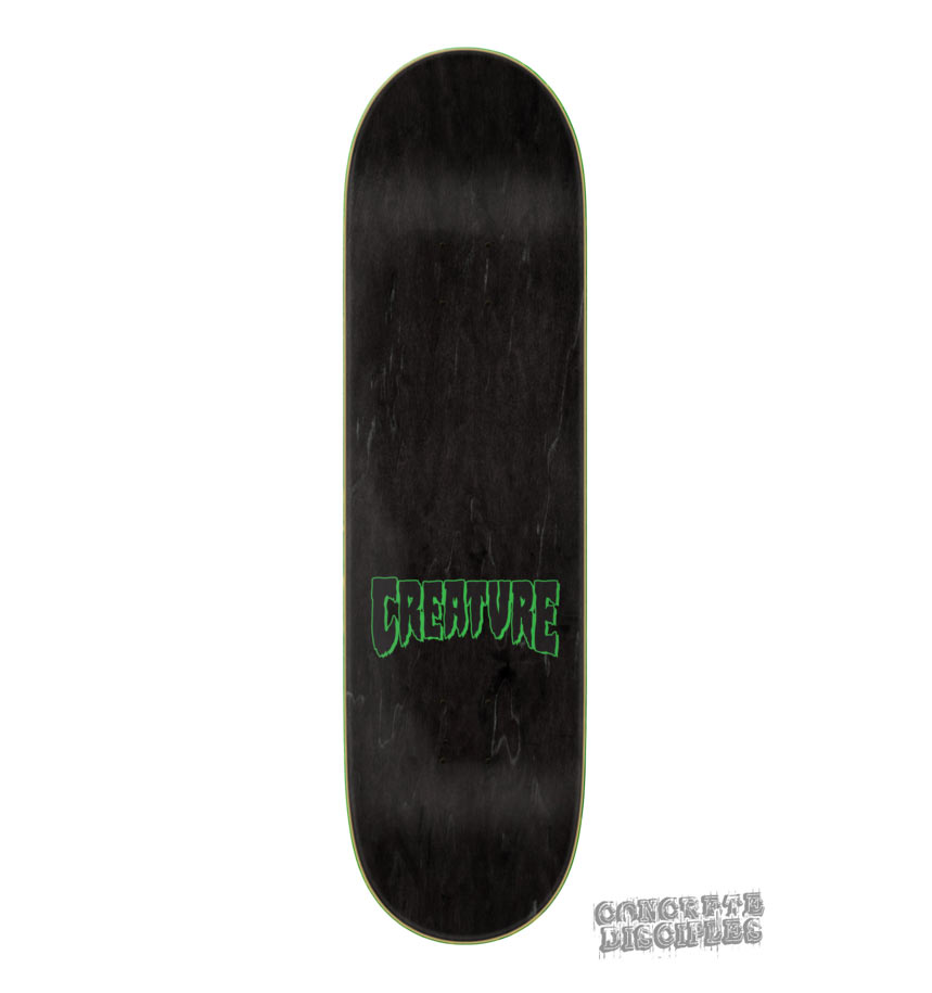 Creature SKULL SPIDER Skateboard T Shirt BLACK LARGE 