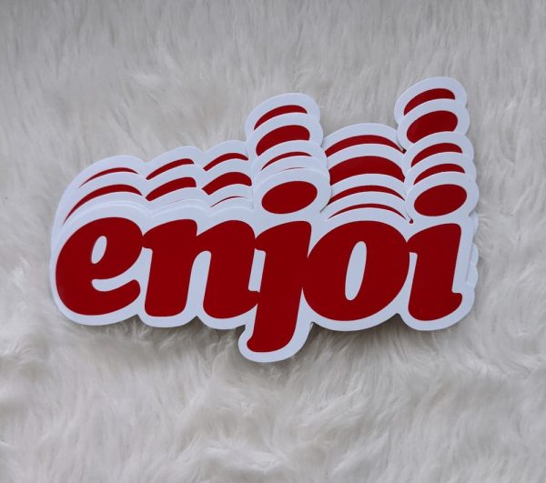 Enjoi - 70's Logo Sticker / Decal