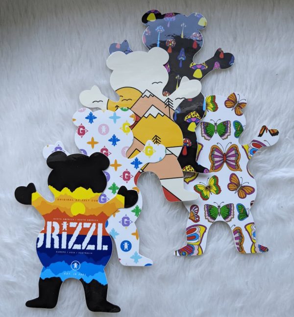 Grizzly - XL Bear Sticker Assorted