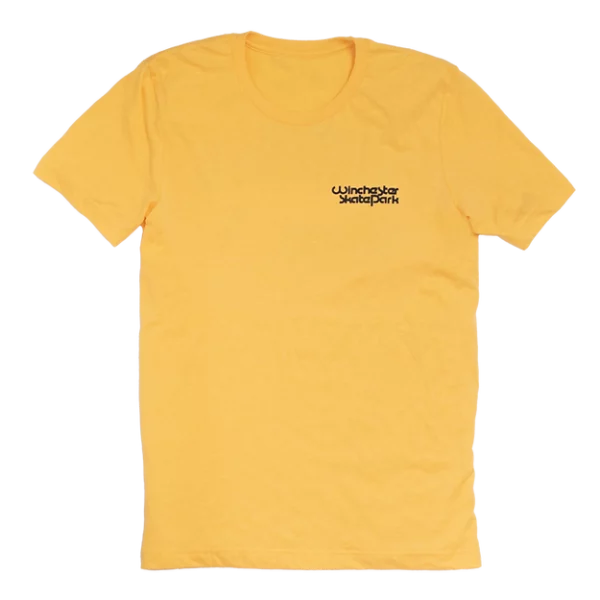 45RPM Vintage - Winchester Skatepark Tshirt Yellow