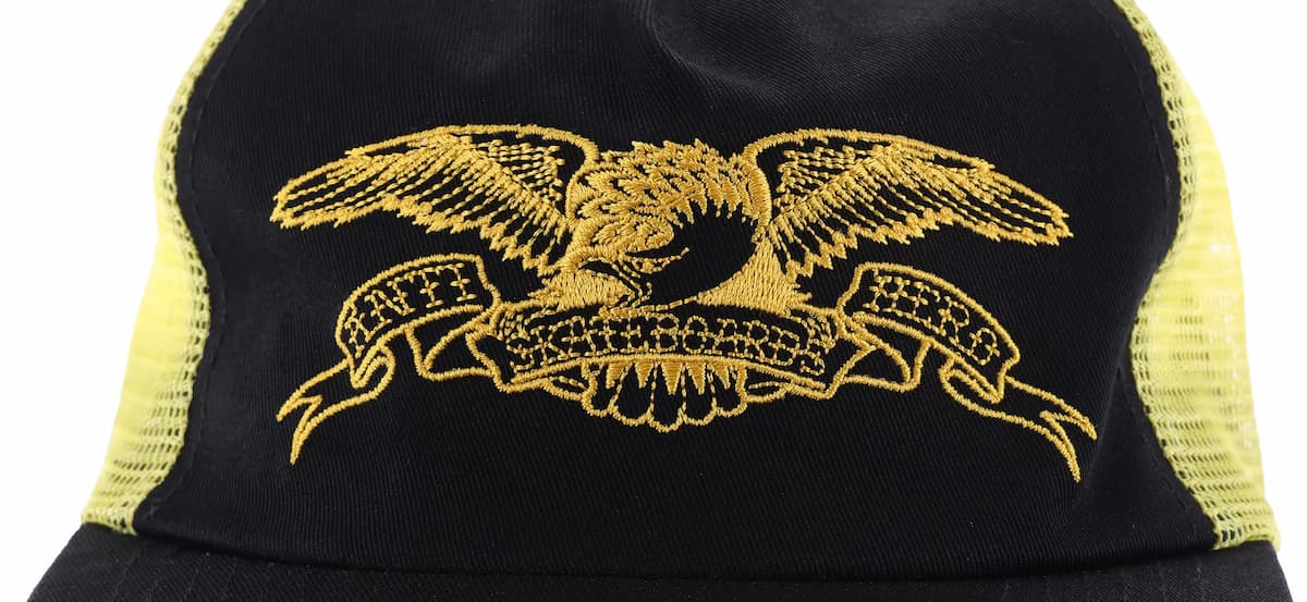 Anti-Hero Embroidered Basic Eagle Mesh Hat