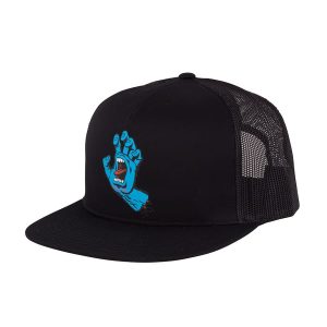 Santa Cruz - Screaming Hand Front Mesh Trucker Hat Black