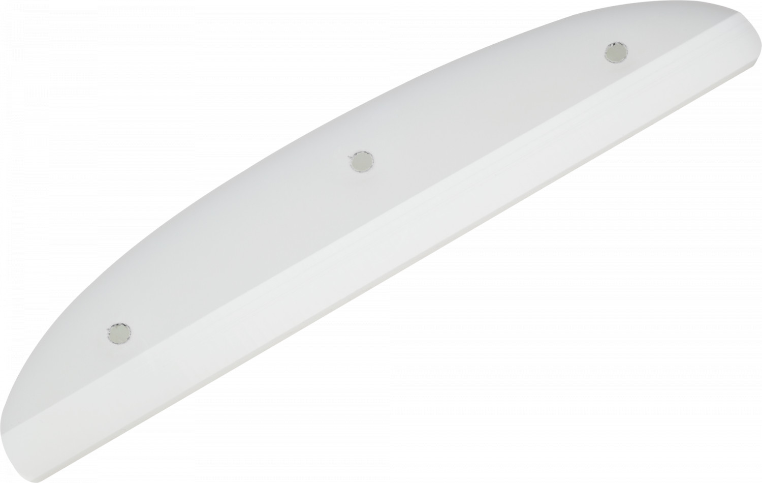 Tailbone 8″ White – skateboard skidplate