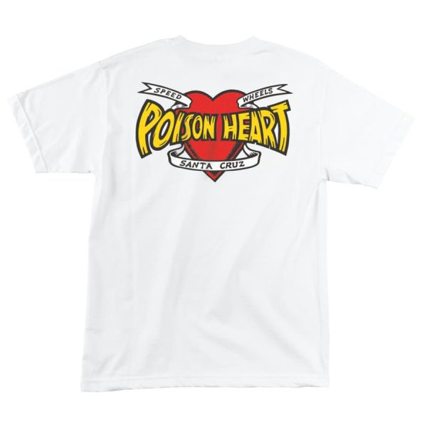 Santa Cruz Speed Wheels Poison Heart T-Shirt