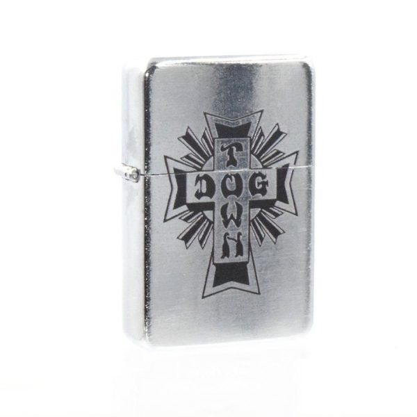 Dogtown- Cross Logo Flip Top Metal Lighter