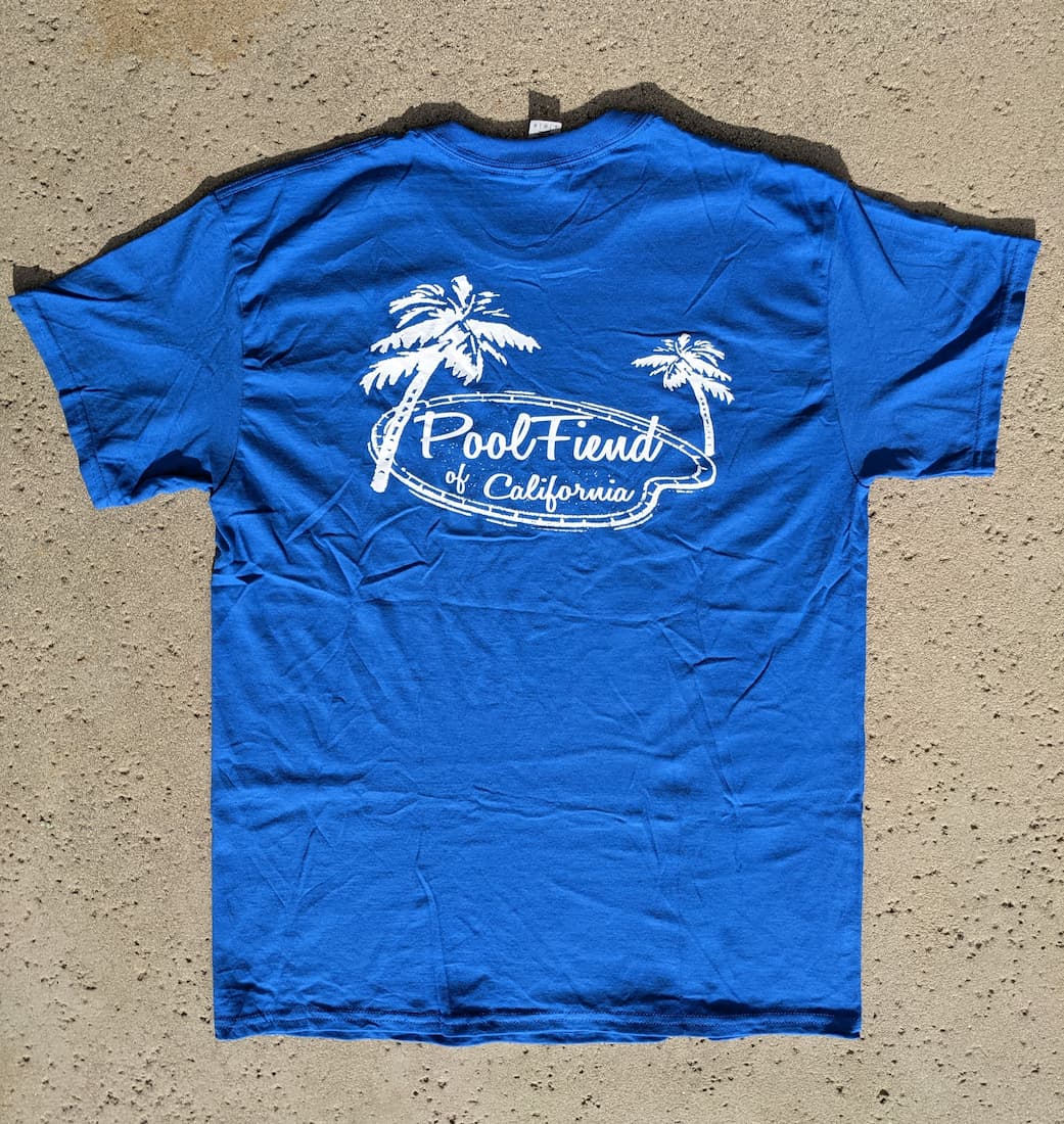 PoolFiend of California Royal Blue T-Shirt
