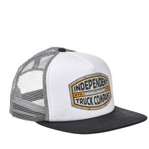 Independent – ITC Curb Mesh Trucker Hat Grey/White