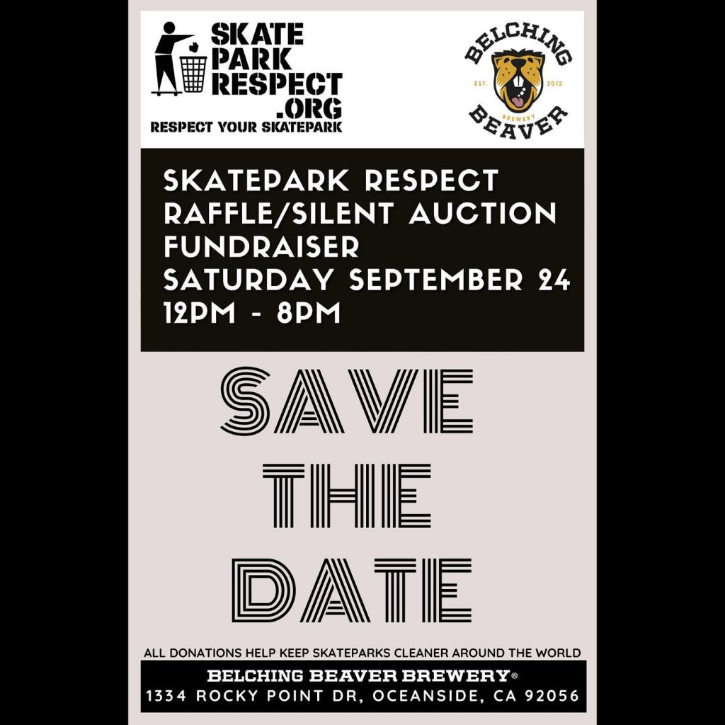  skateparkrespect SAVE THE DATE for our next Fundraiser!