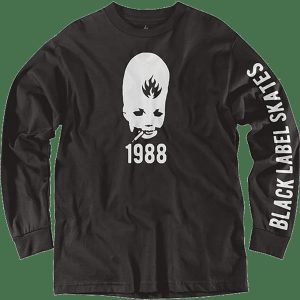 Black Label - Thumbhead L/S Large T-shirt