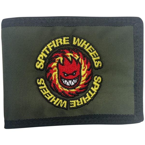 Spitfire - OG Fireball bi-fold wallet Dark Green